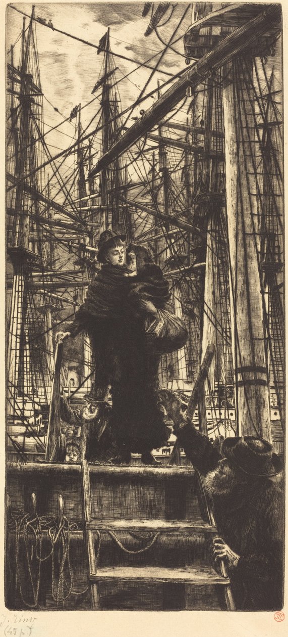 Emigranten von James Jacques Joseph Tissot