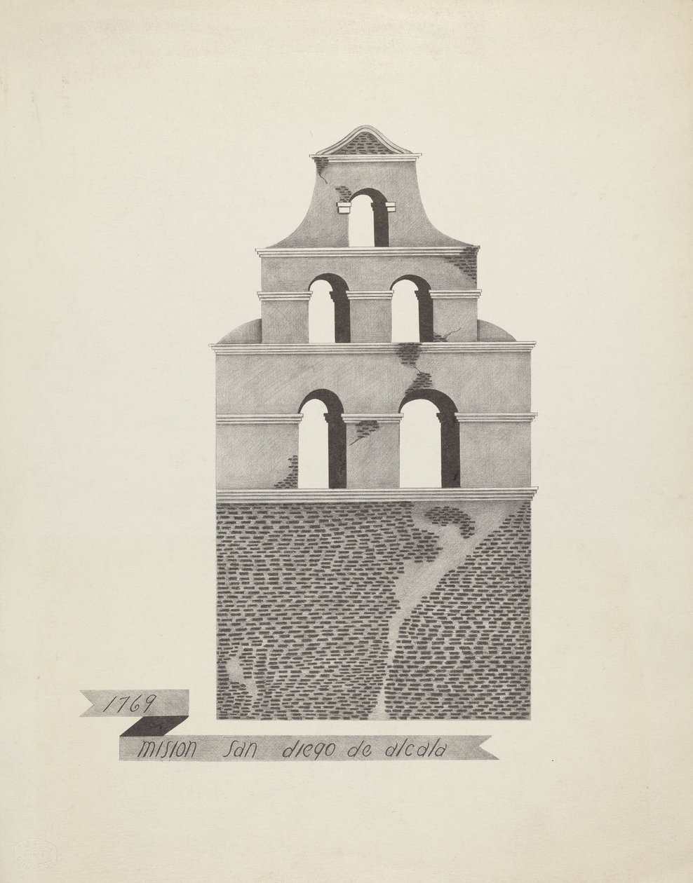 Mission San Diego de Alcalá von James Jones