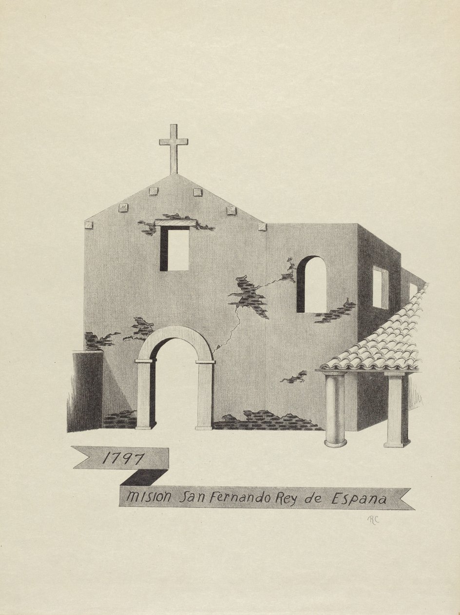 Mission San Fernando Rey de España von James Jones