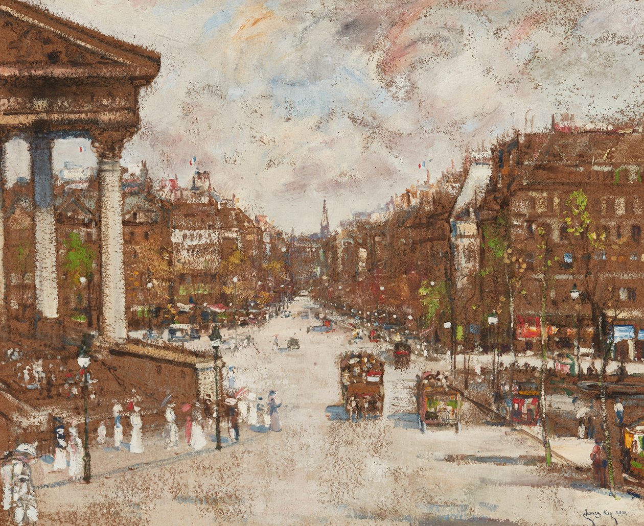 Place De La Madeleine von James Kay