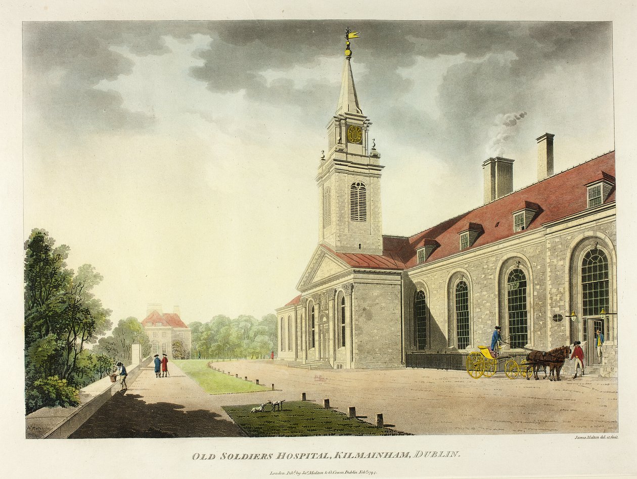 Altes Soldatenhospital, Kilmainham, Dublin von James Malton