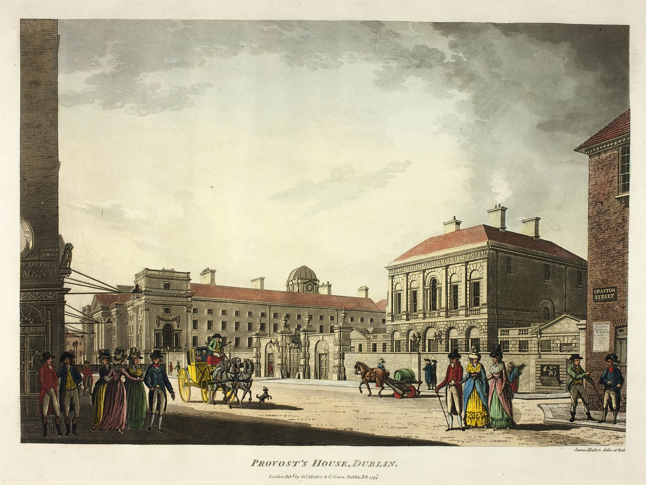Haus des Probstes, Dublin von James Malton