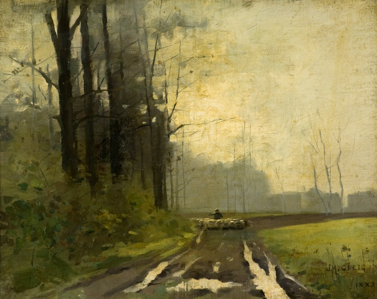 Landschaft in Frankreich von James McGavin Greig