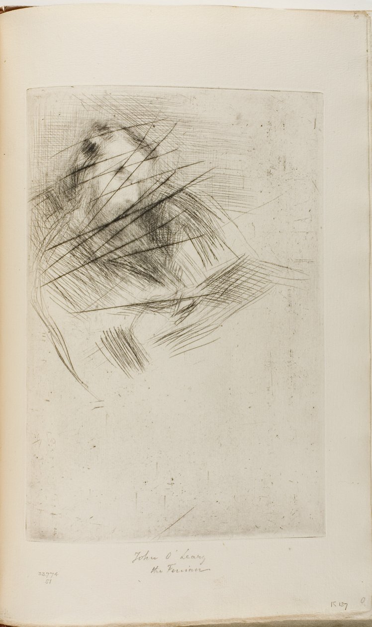 Ein Mann liest von James Abbott McNeill Whistler