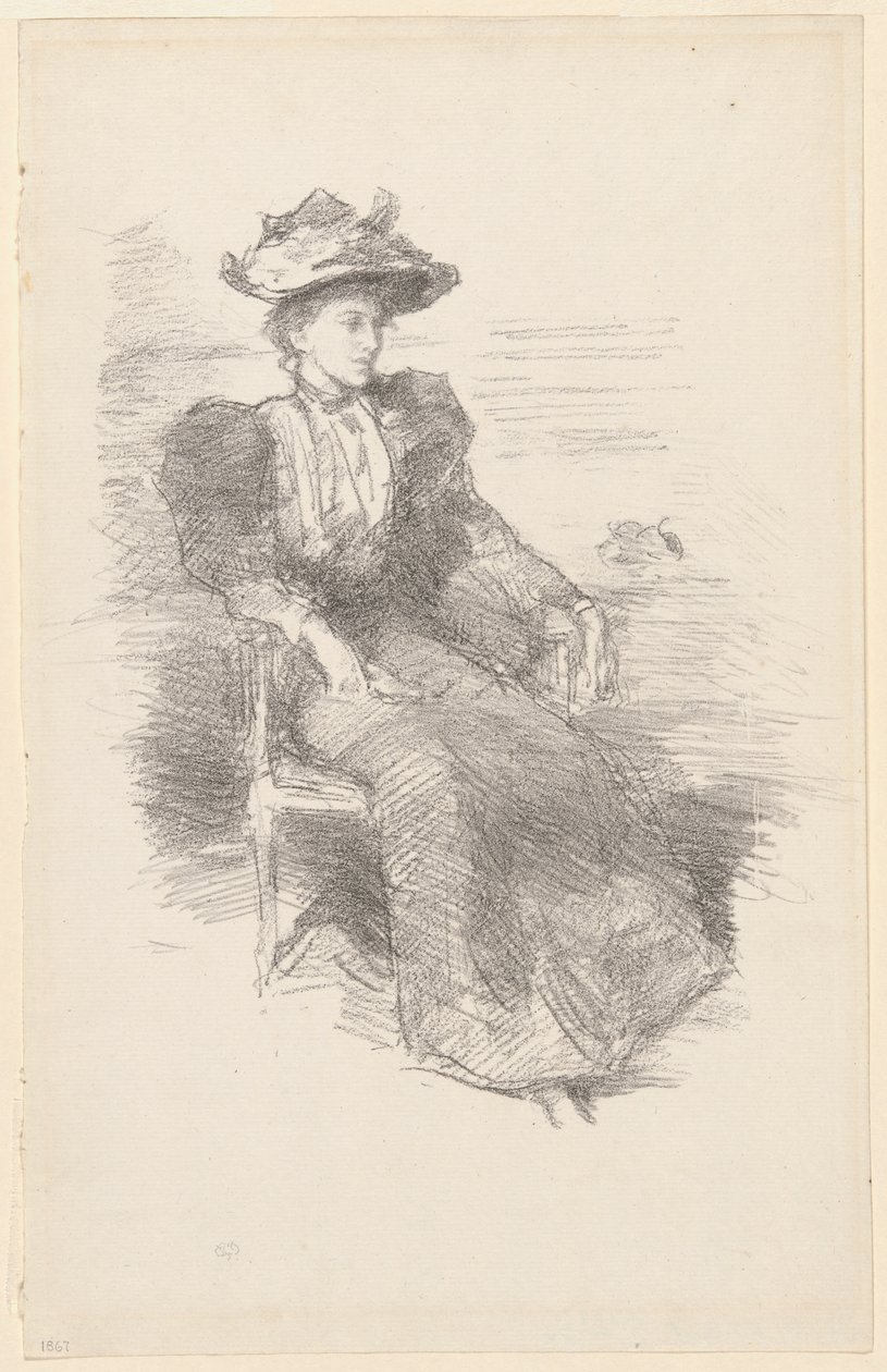 Ein Porträt: Mildred Howells von James Abbott McNeill Whistler