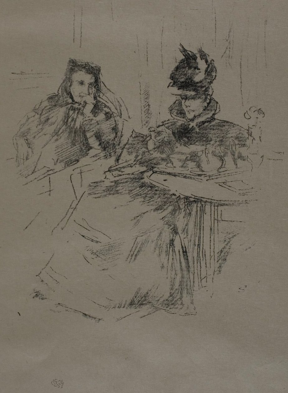Nachmittagstee von James Abbott McNeill Whistler