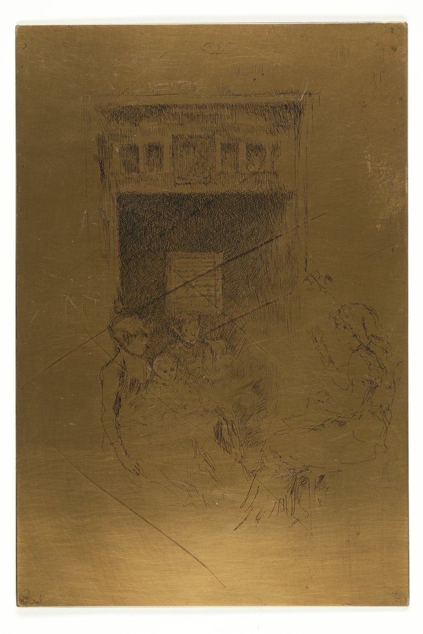 Perlenfädler von James Abbott McNeill Whistler
