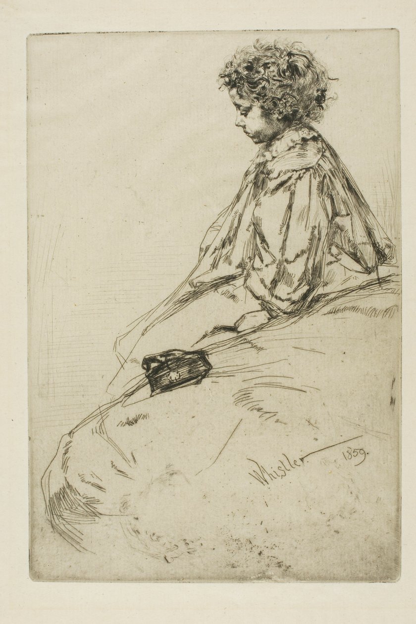 Bibi Lalouette von James Abbott McNeill Whistler