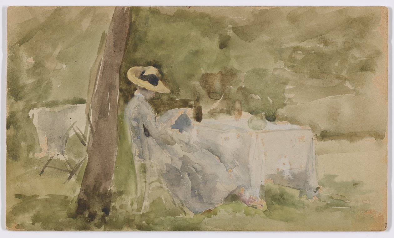 Frühstück im Garten von James Abbott McNeill Whistler