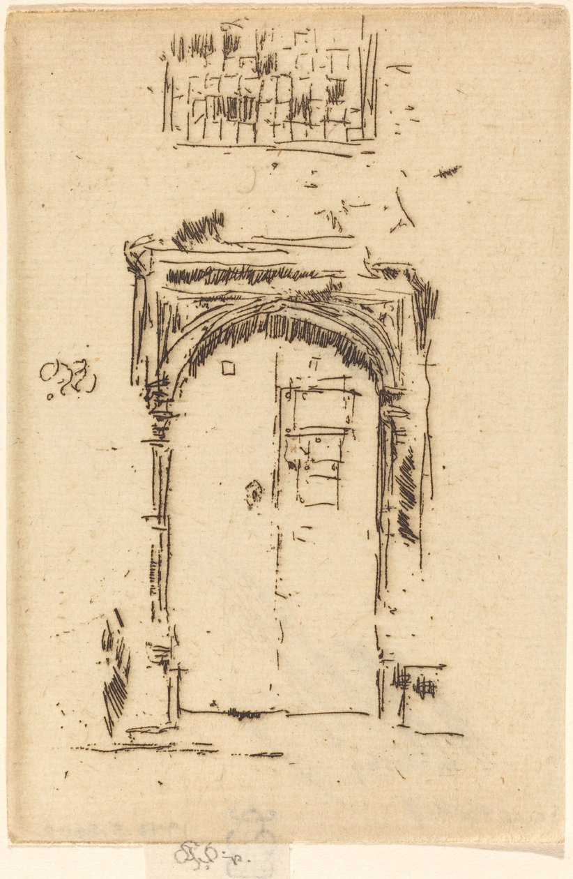 Kirchentür, Edgemere von James Abbott McNeill Whistler