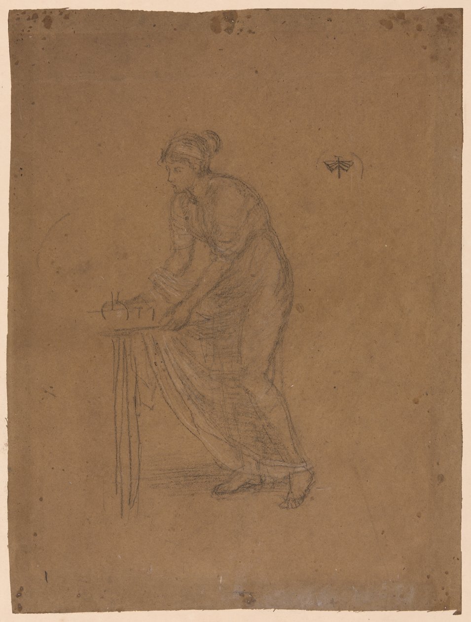 Modell in Gewändern von James McNeill Whistler