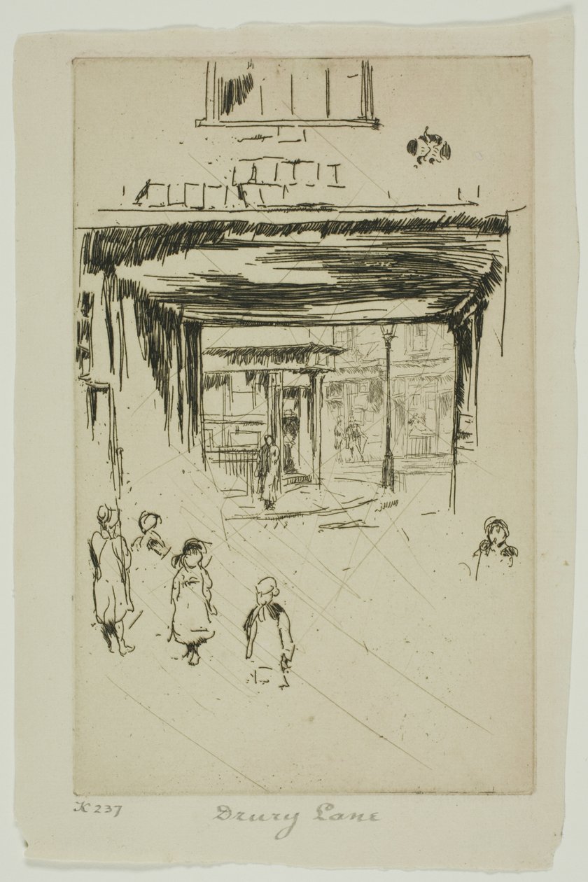 Drury Lane von James McNeill Whistler