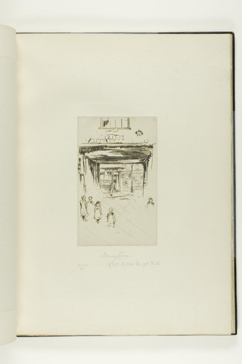 Drury Lane von James McNeill Whistler