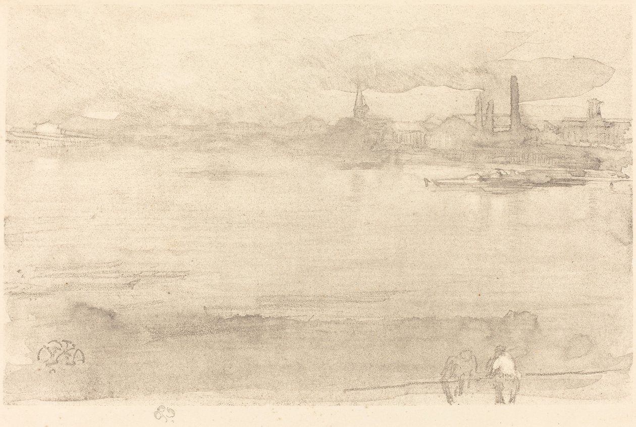 Früher Morgen von James Abbott McNeill Whistler
