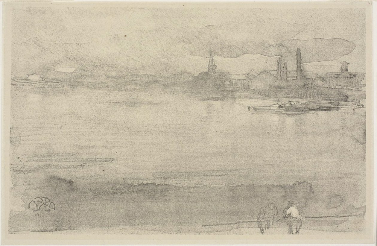 Früher Morgen von James Abbott McNeill Whistler