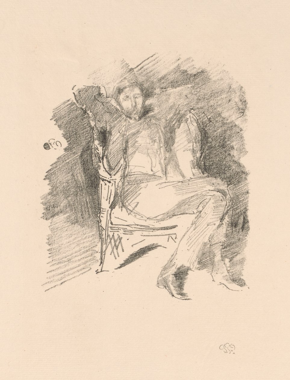 Feuerlicht: Joseph Pennell, Nr. 1 von James McNeill Whistler