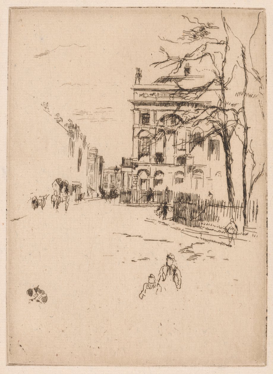Fitzroy Square von James Abbott McNeill Whistler