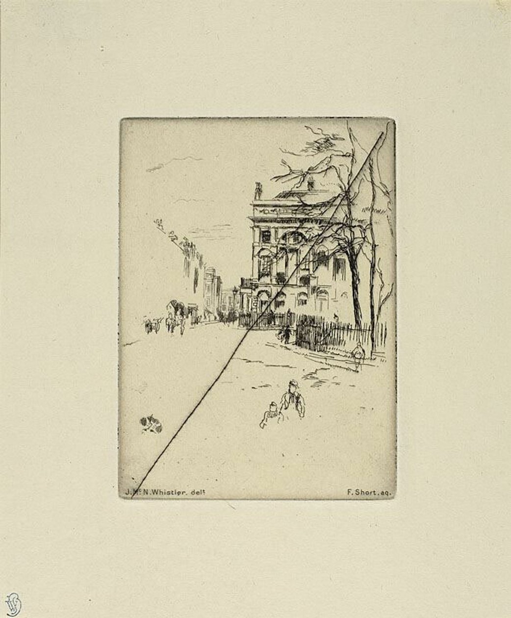 Fitzroy Square von James McNeill Whistler