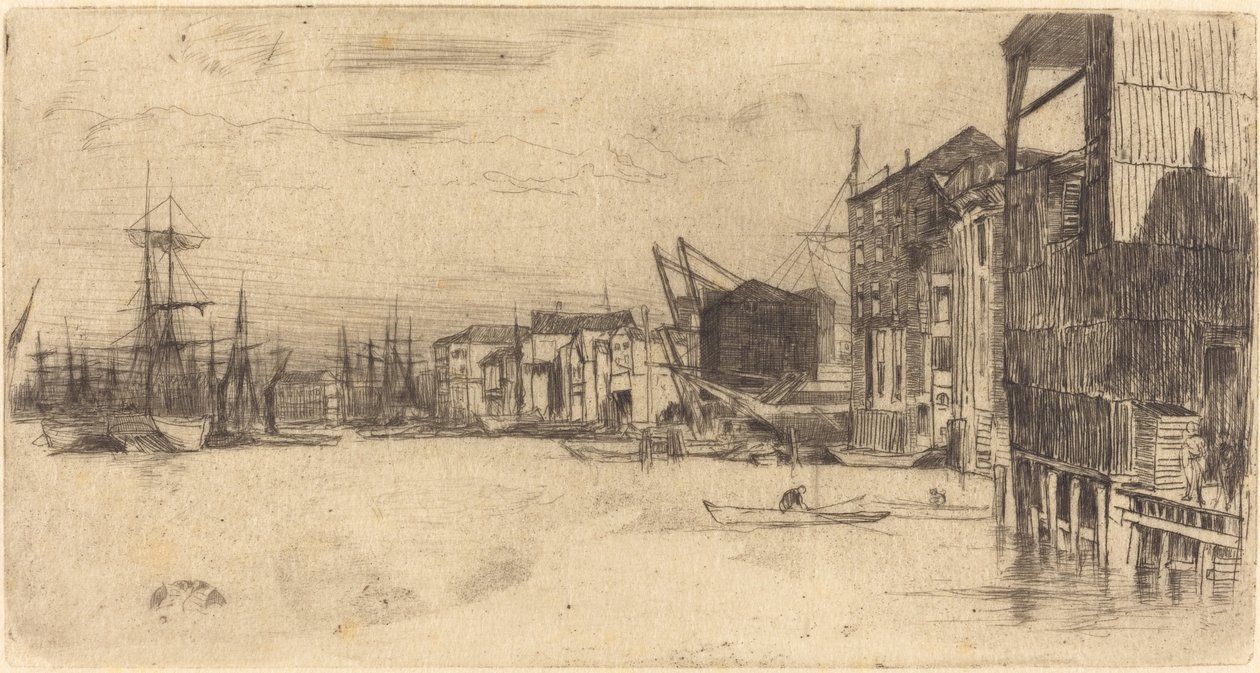 Freihandel Kai von James Abbott McNeill Whistler