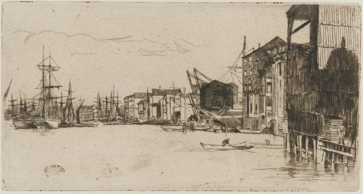 Freihandel Kai von James Abbott McNeill Whistler