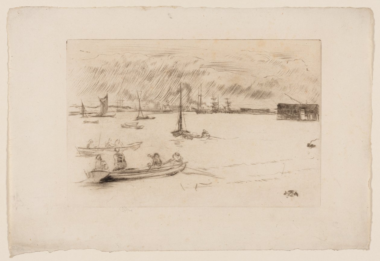 Greenhithe von James Abbott McNeill Whistler