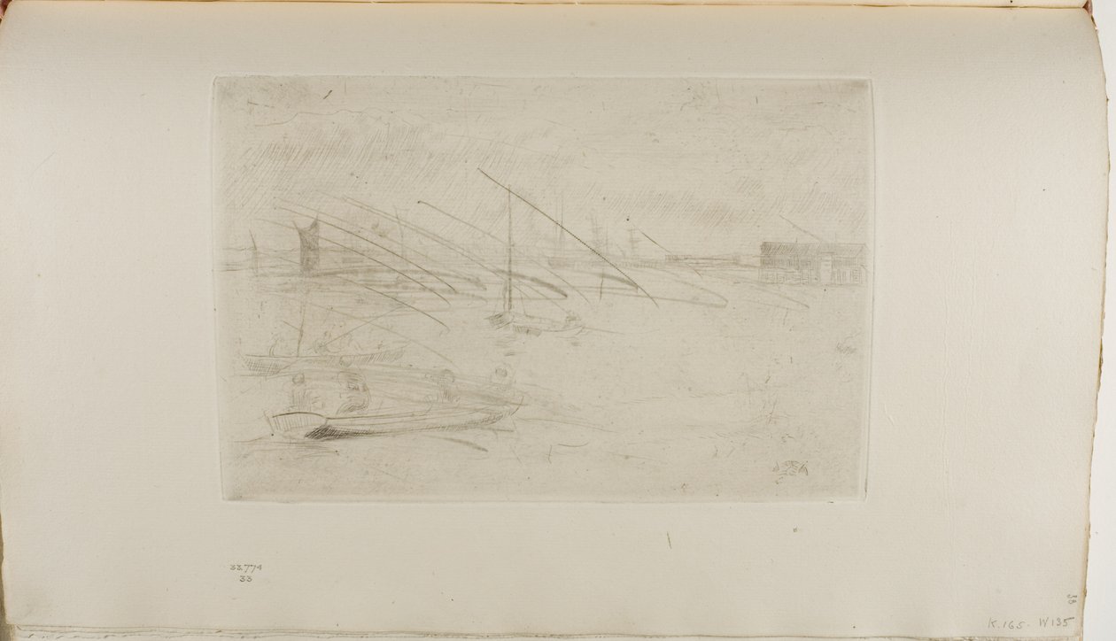 Greenhithe von James Abbott McNeill Whistler