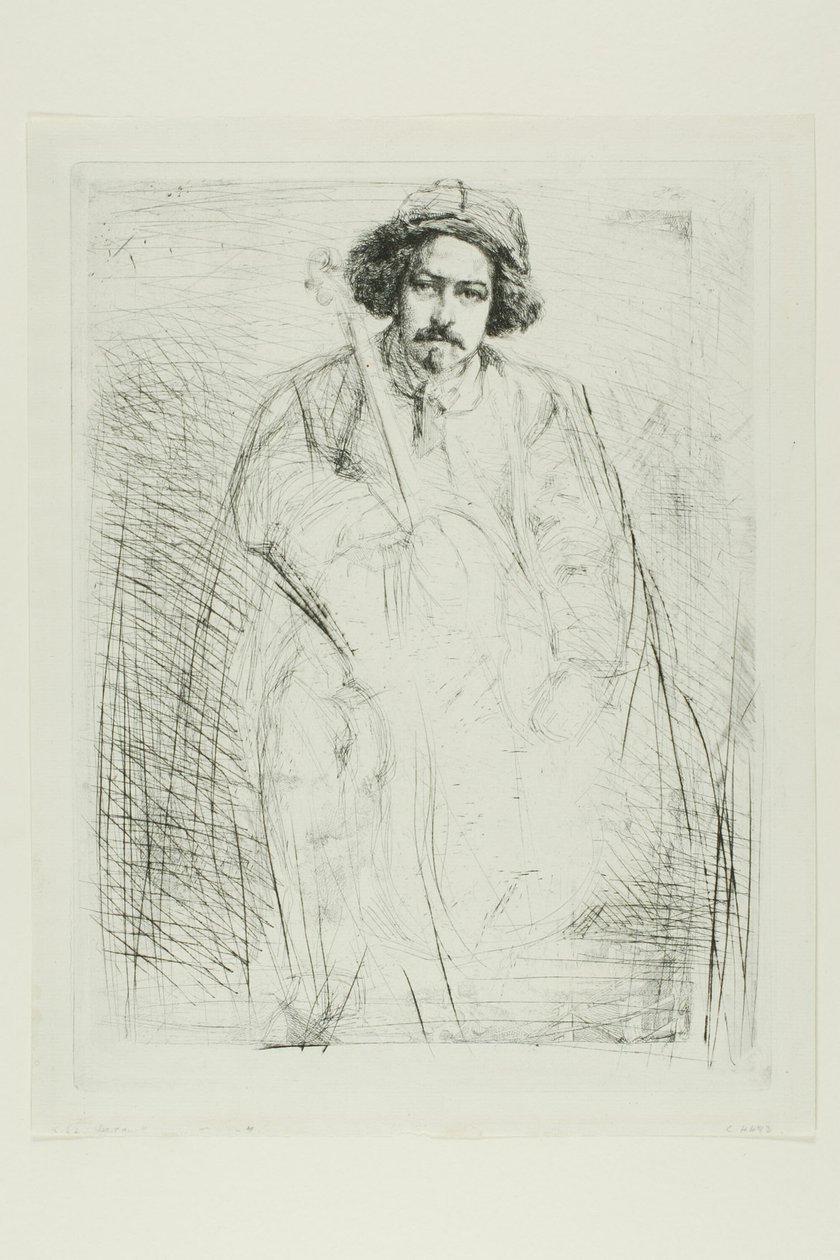 J. Becquet, Bildhauer von James Abbott McNeill Whistler