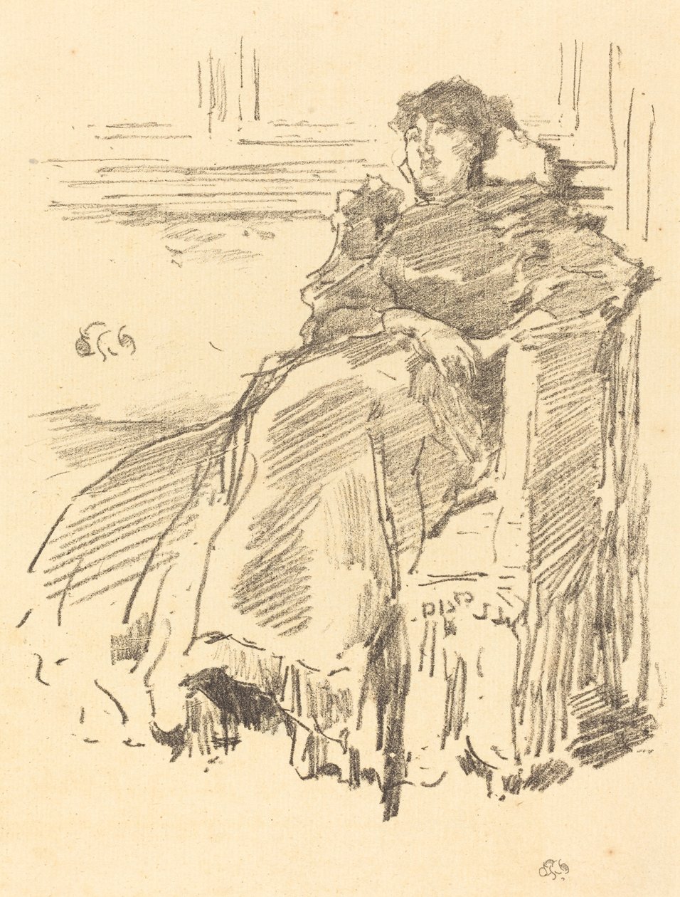 Das rote Kleid von James Abbott McNeill Whistler