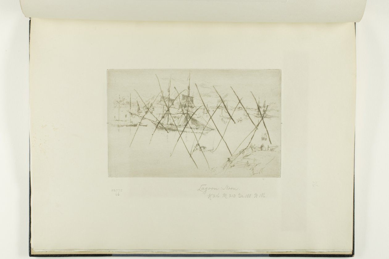 Lagune - Mittag von James McNeill Whistler