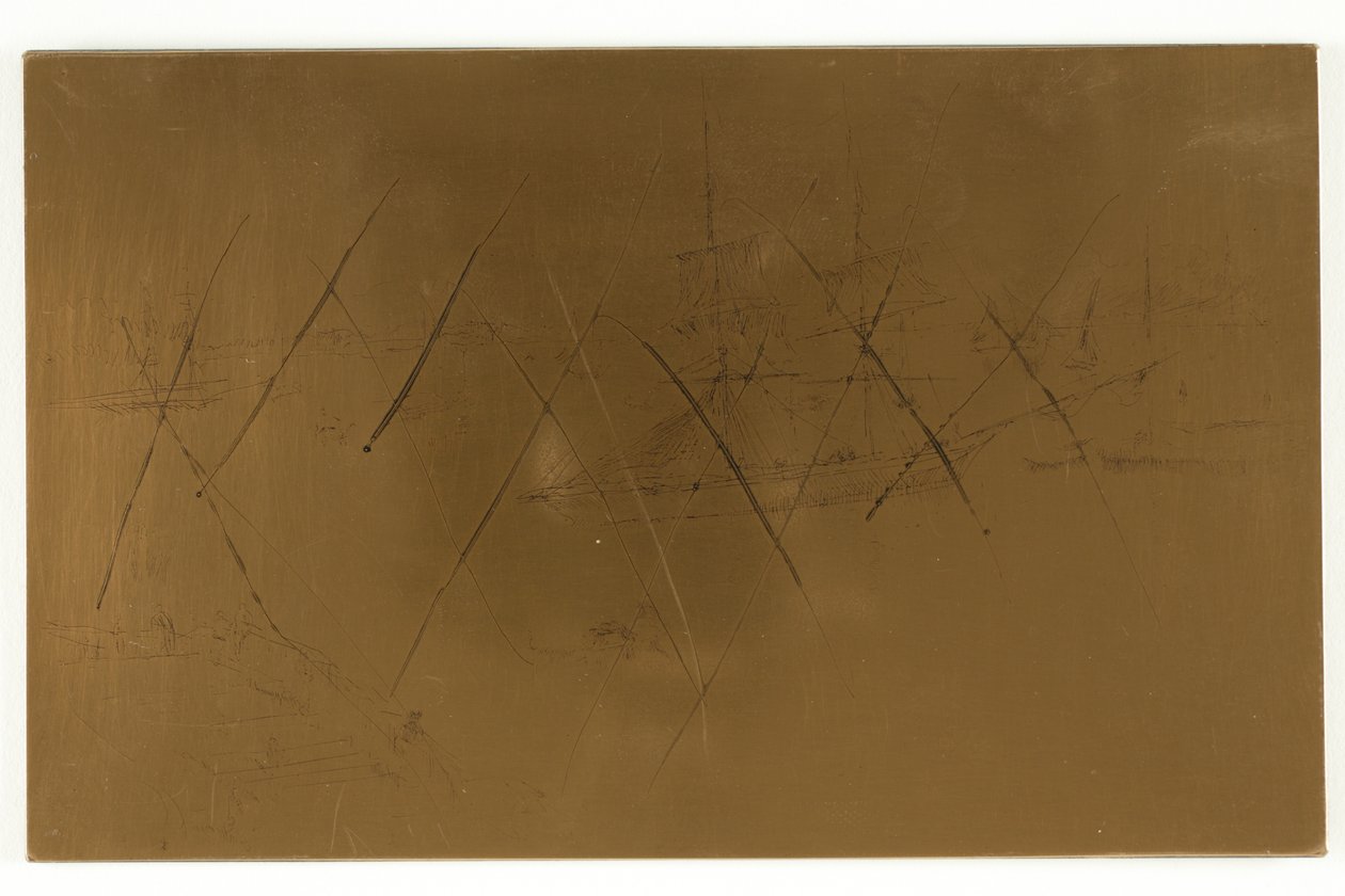 Lagune - Mittag von James McNeill Whistler