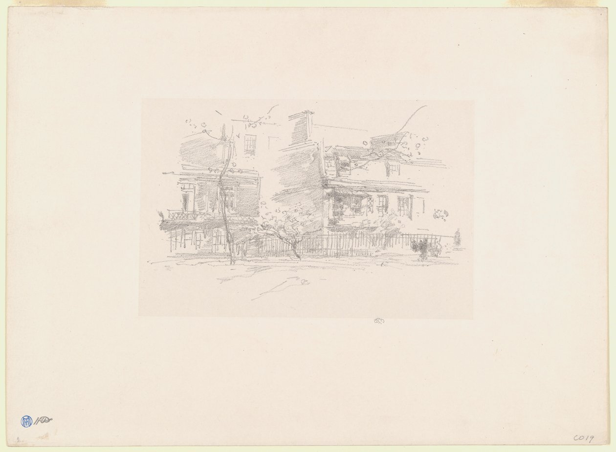 Lindsey Row, Chelsea von James McNeill Whistler