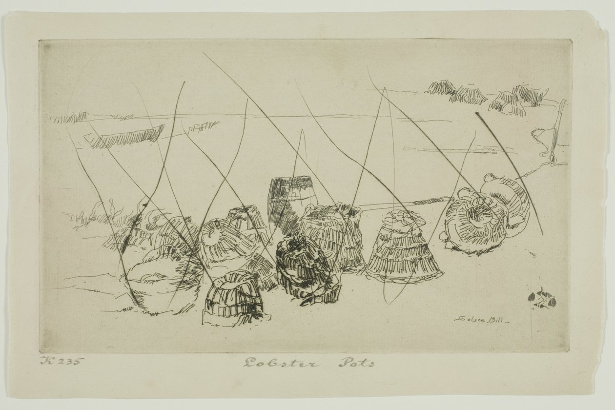 Hummerkörbe - Selsea Bill von James Abbott McNeill Whistler