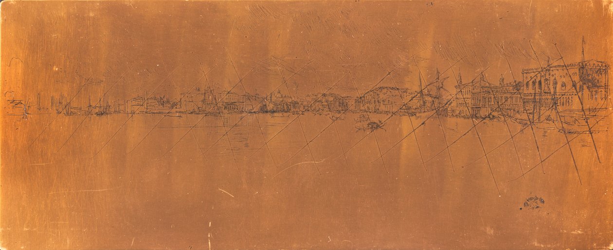 Langes Venedig von James Abbott McNeill Whistler