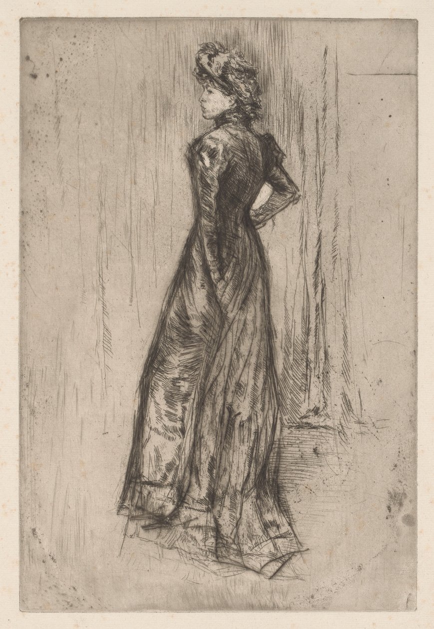 Maud, stehend von James Abbott McNeill Whistler