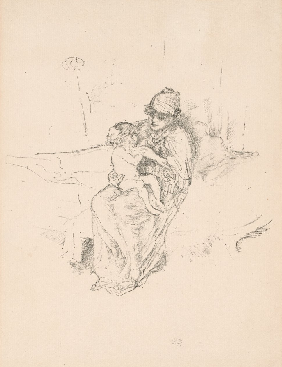 Mutter und Kind, Nr. 1 von James Abbott McNeill Whistler