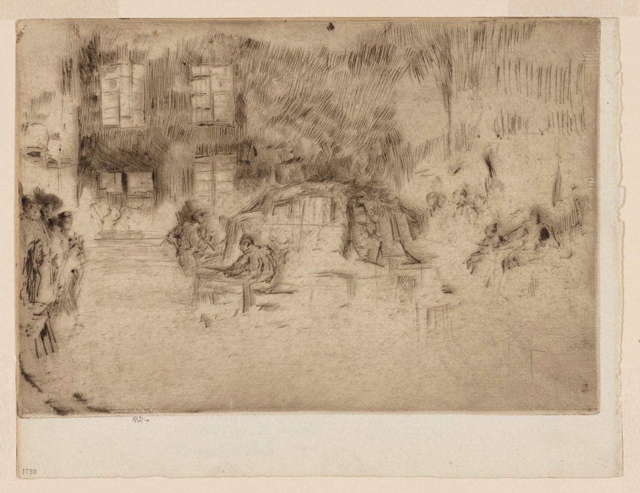 Murano - Glasofen von James Abbott McNeill Whistler