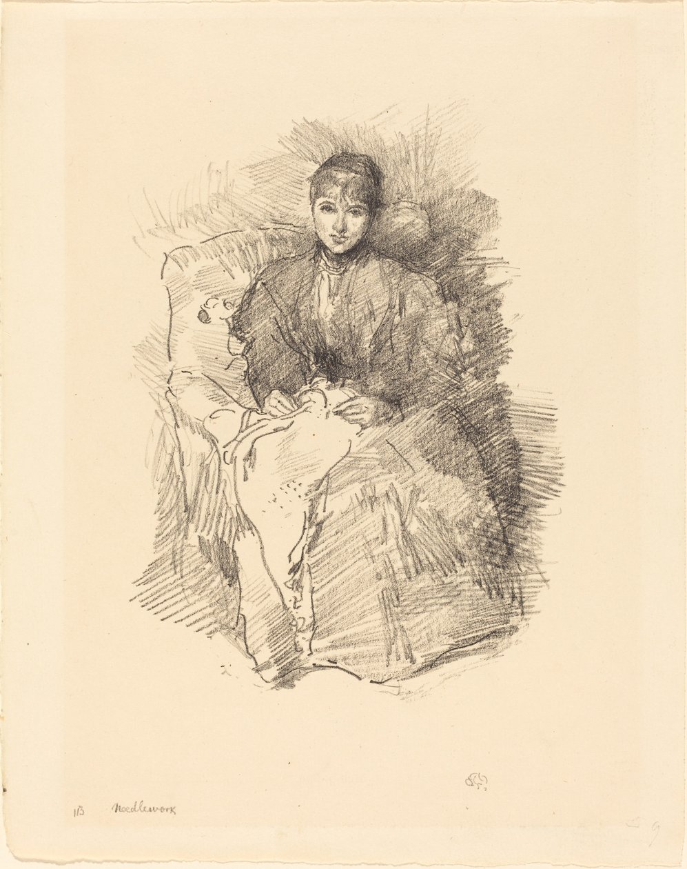 Stickerei von James Abbott McNeill Whistler