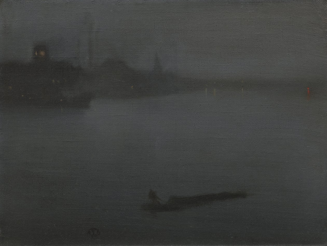 Nocturne in Blau und Silber von James Abbott McNeill Whistler