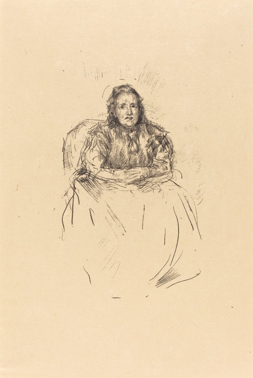 Porträtstudie: Mrs. Philip von James Abbott McNeill Whistler