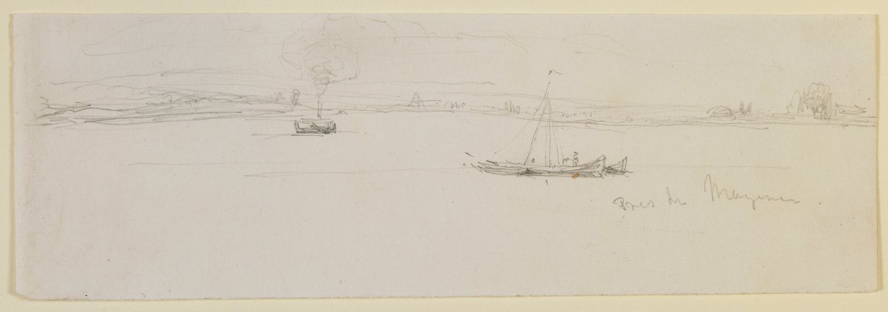 In der Nähe von Mainz von James Abbott McNeill Whistler