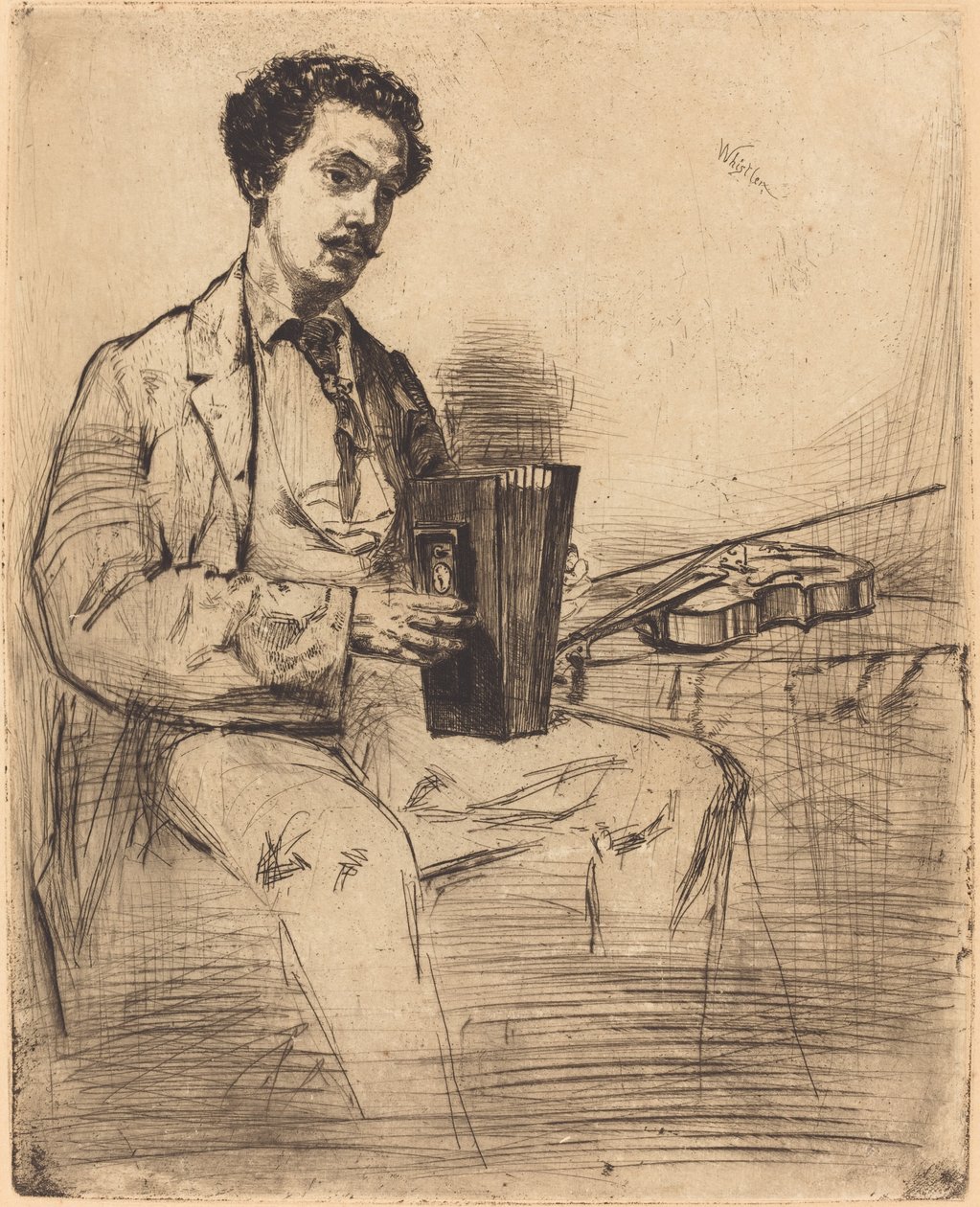 Ross Winans von James Abbott McNeill Whistler