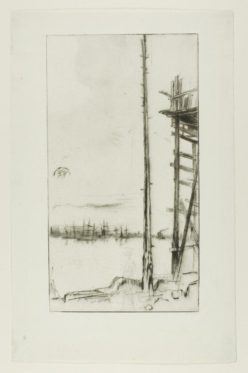 Schiffswerft, Liverpool von James McNeill Whistler
