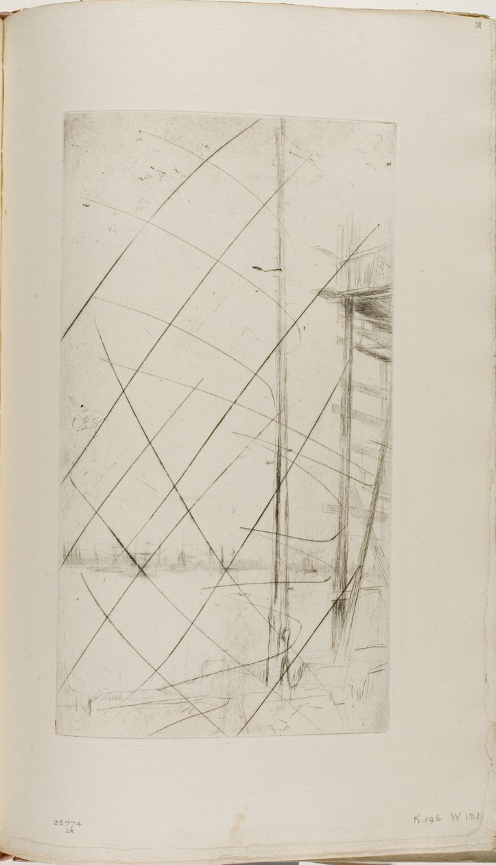 Werft, Liverpool von James McNeill Whistler