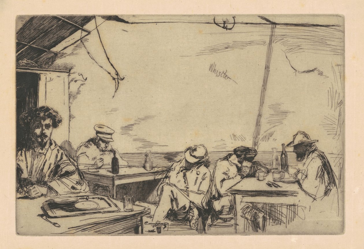 Suppe für drei Sous von James Abbott McNeill Whistler