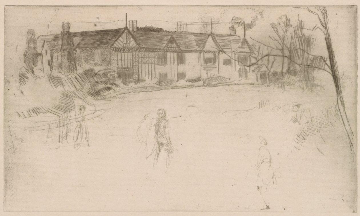 Speke Hall von James Abbott McNeill Whistler