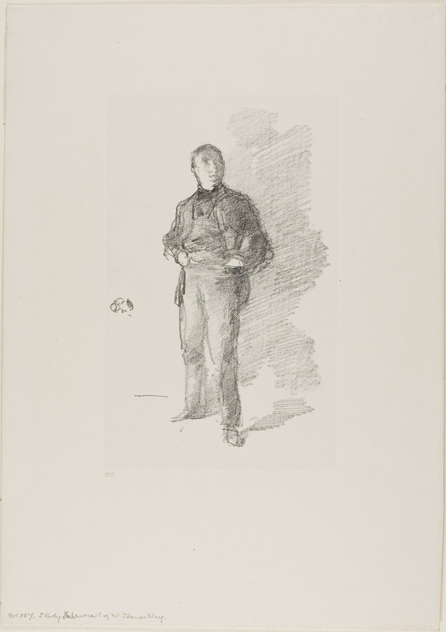 Studie Nr. 1: Mr. Thomas Way von James Abbott McNeill Whistler
