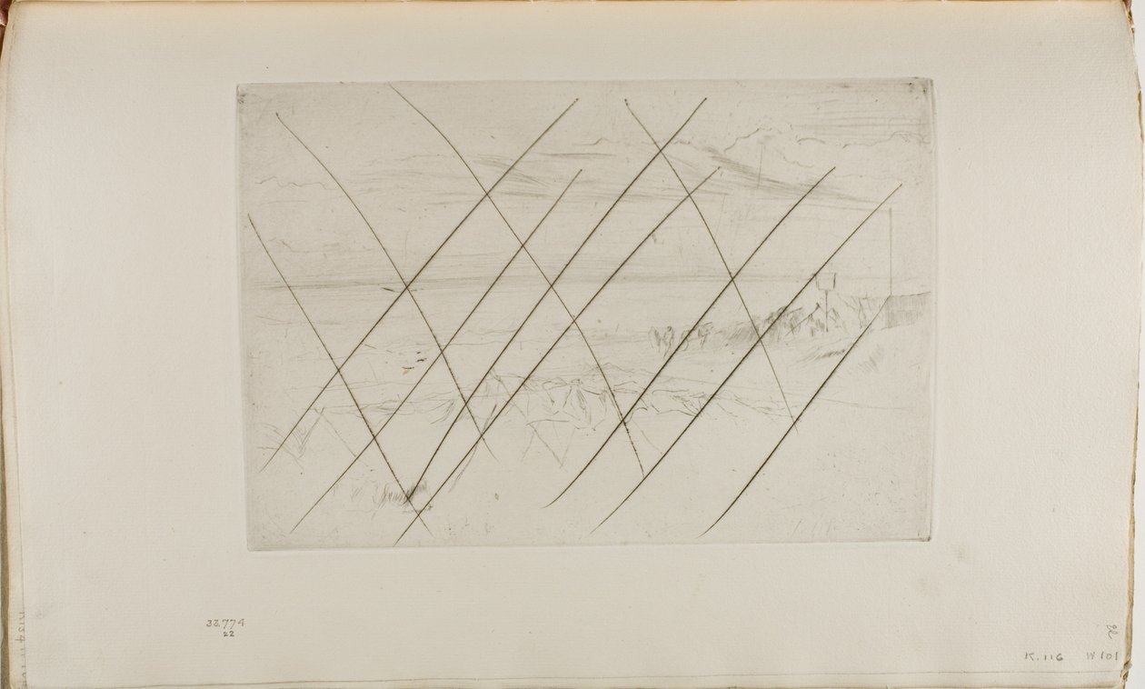 Der Strand, Hastings von James Abbott McNeill Whistler
