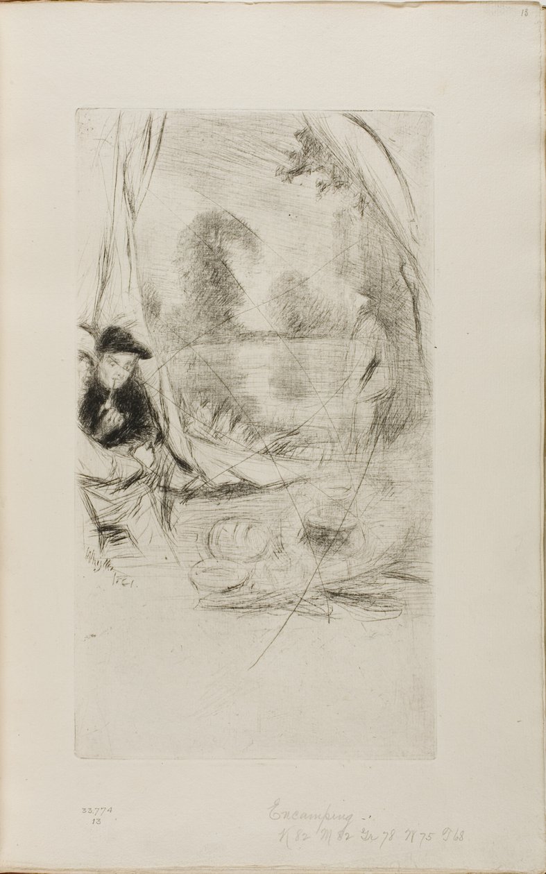 Das Lager von James Abbott McNeill Whistler