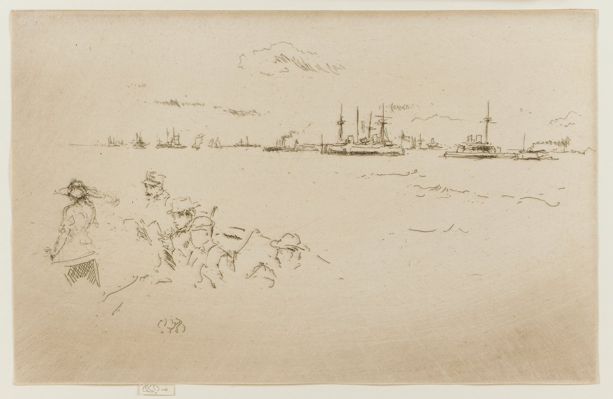 Die Flotte: Monitore von James Abbott McNeill Whistler
