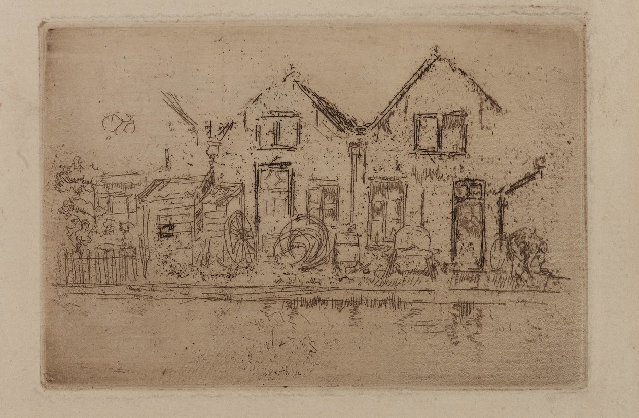 Der kleine Wagenbauer von James Abbott McNeill Whistler